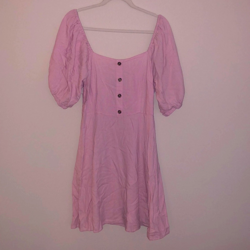 Pink Cotton Dress